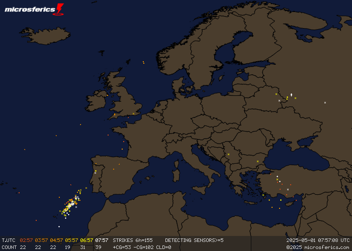 Europe - Last 6 Hours